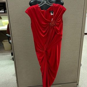 Tadashi shoji red dress
